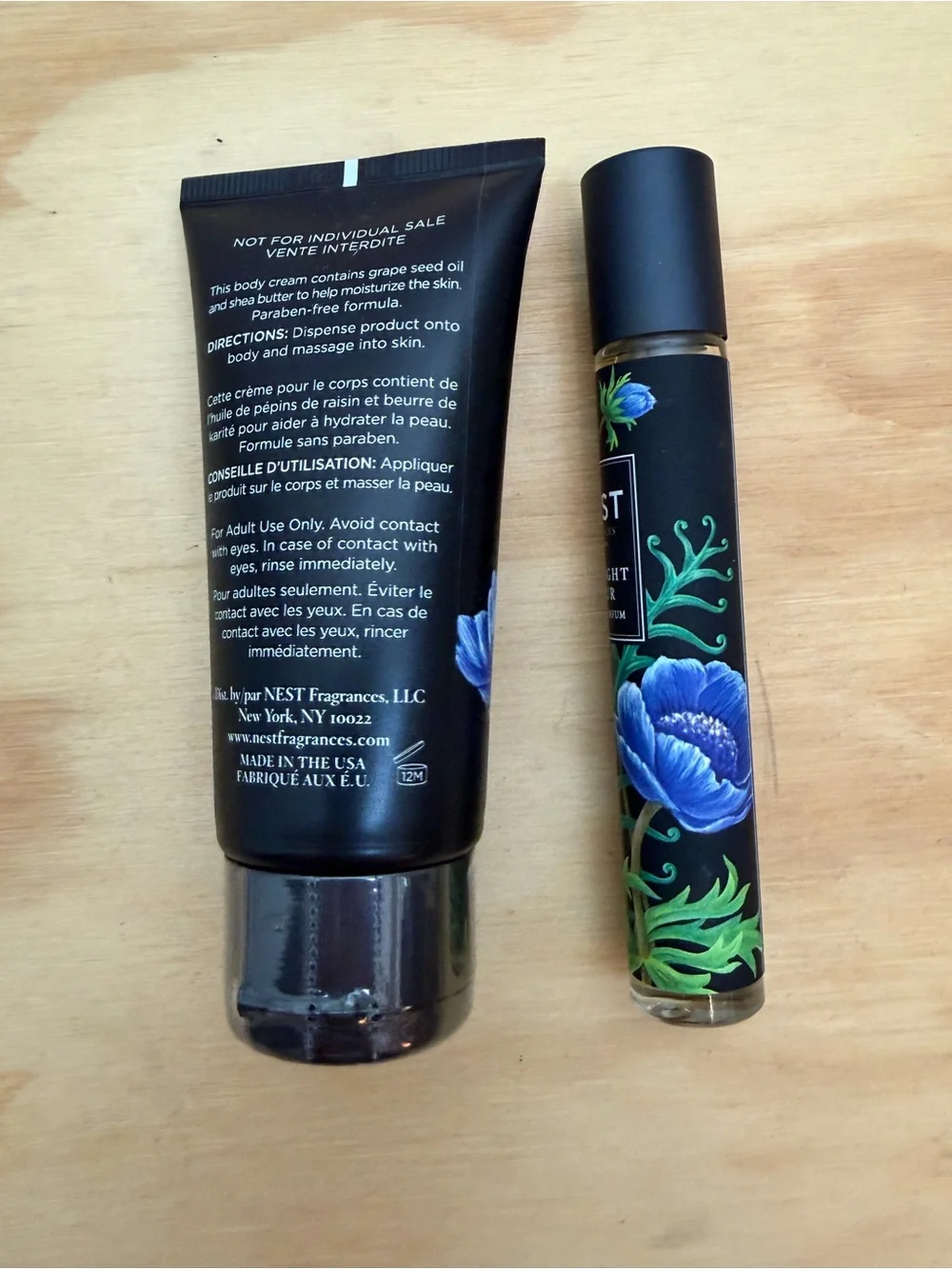 NWT Nest Midnight Fleur Body Cream & Fragrance